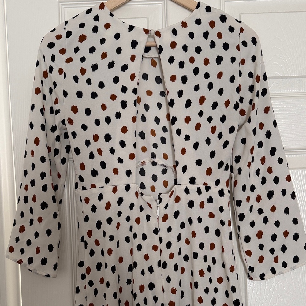 H&M size 4 polkadot midi dress - Picture 4 of 5